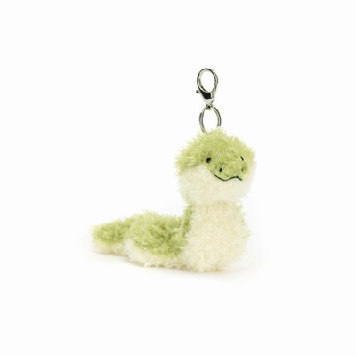 Jellycat Little Snake Bag Charm Australia | 564290TIO